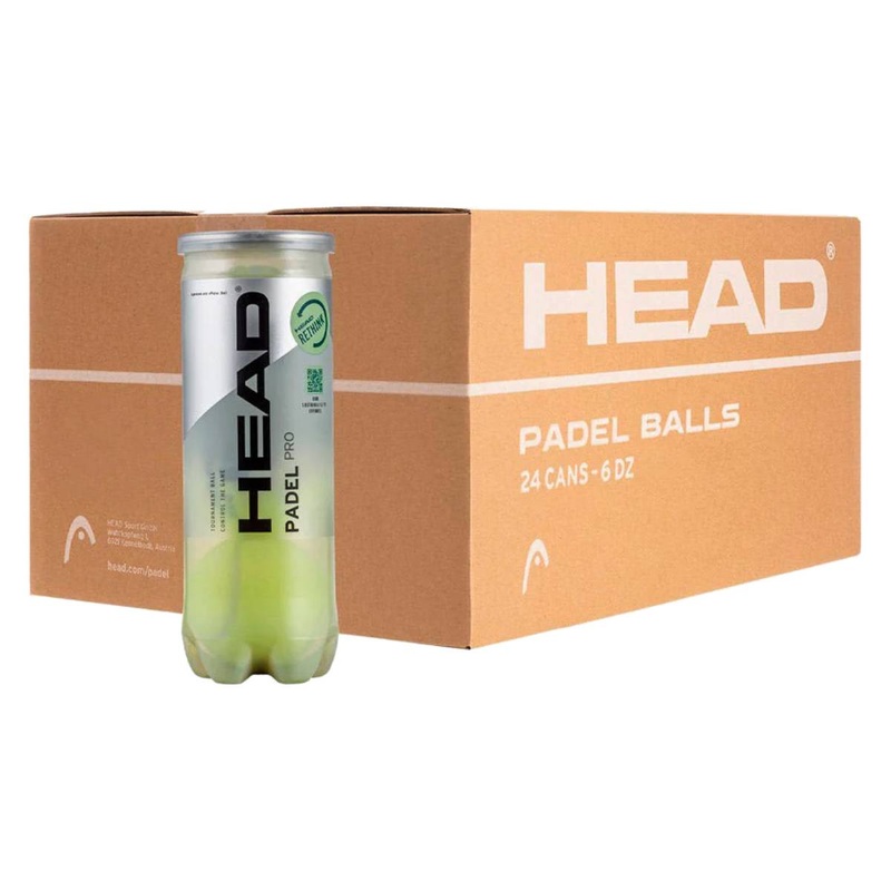 Head Padel Pro Balls (24 Can Case)