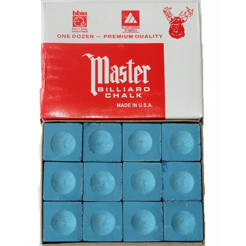 Master Pool/Snooker Chalk Set 9Ball India | Kibi Sports
