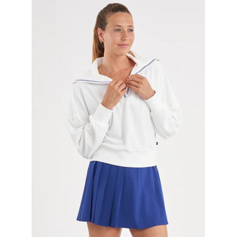 Thrive Societe Varsity Polo Pullover