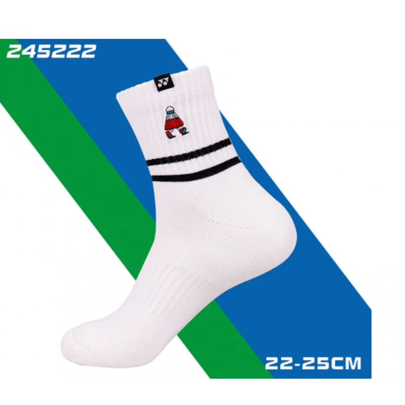 Yonex Sport Socks 245222BCR White(011)