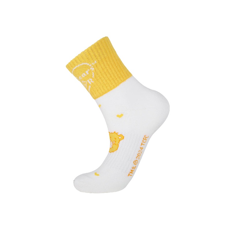 VICTOR X Care Bears Sports Socks SK4509CBC Light Yellow (E) S (19cm-22cm)