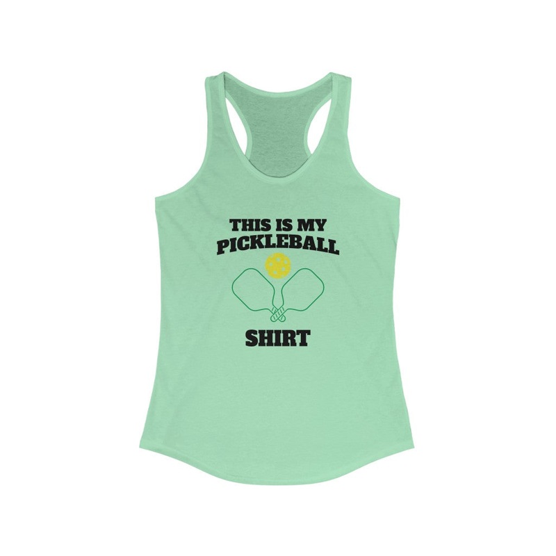 Women’s Tank – This Is My Pickleball Shirt