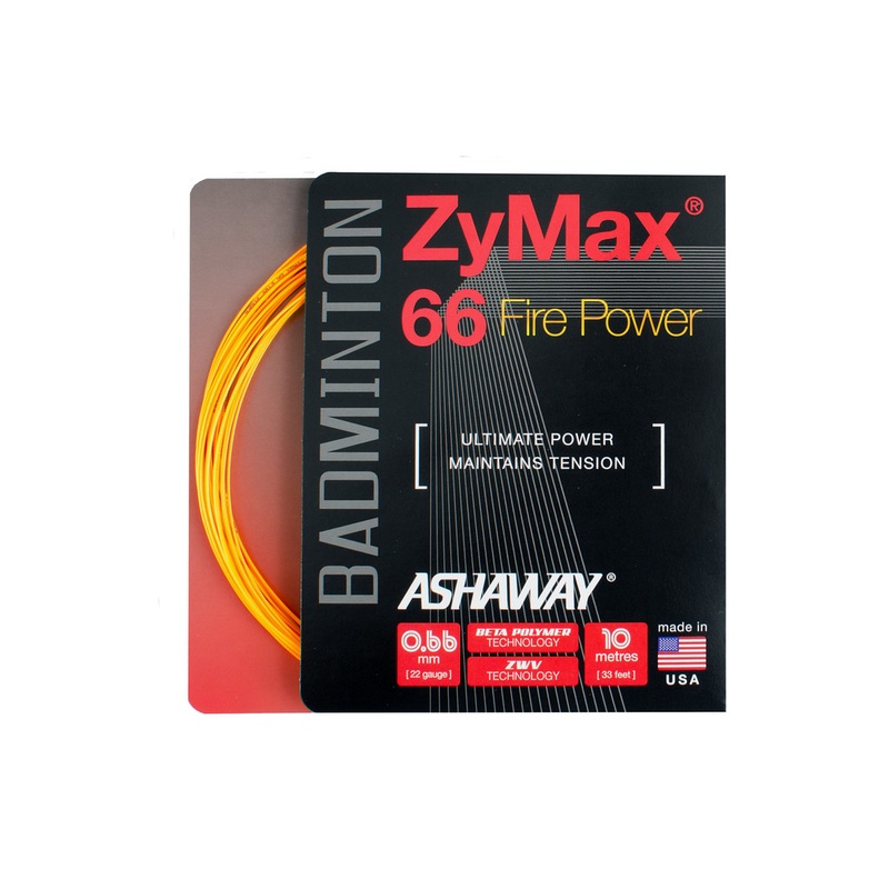 Ashaway ZyMax 66 Fire Power White