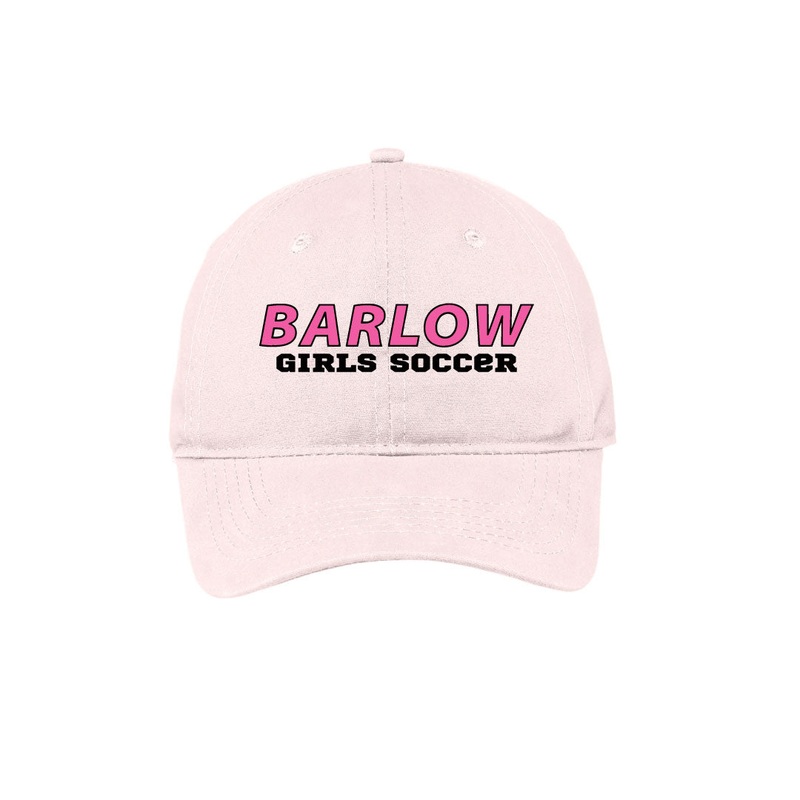 Barlow Girls Soccer Pink Hat