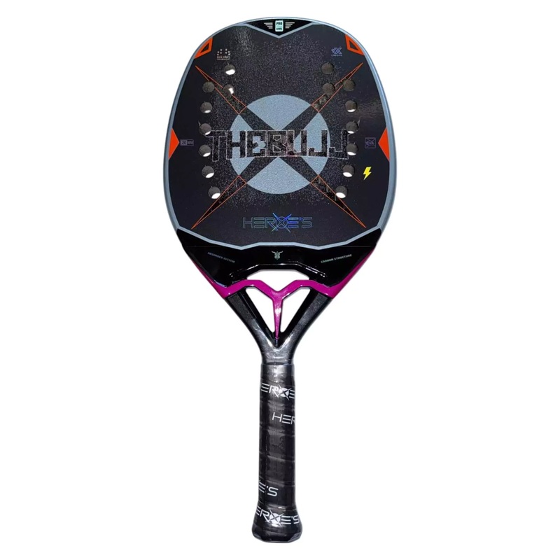Heroe’s THE BULL 2025 DEIGO BOLLETTINARI Beach Tennis Racket with Grit Treatment