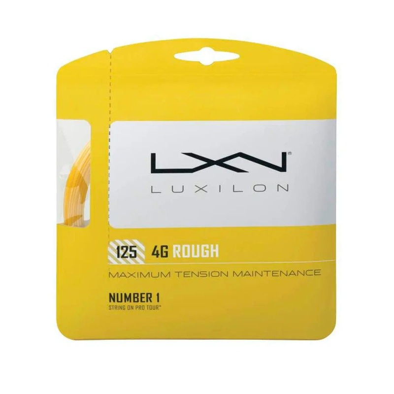Luxilon 4G Rough 125 Tennis String