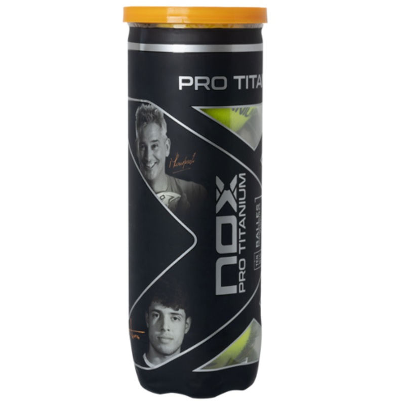 Nox Padel Balls Pro Titanium | 3 Ball Can