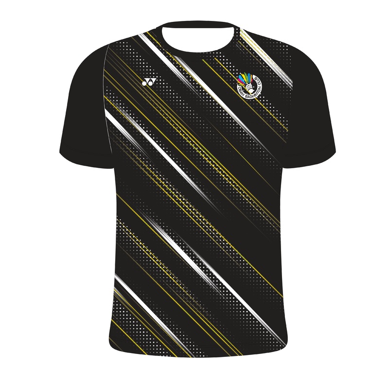 Oban BC T011 WC Flash C Neck T-Shirt Women BLACK/YELLOW XS