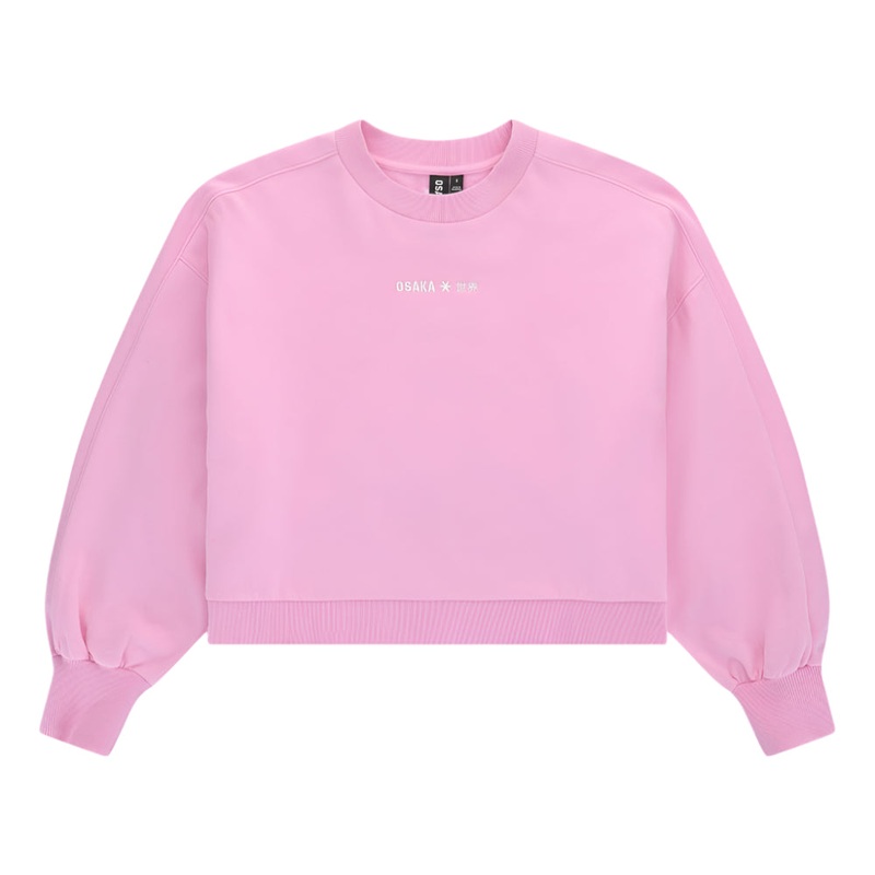 Osaka Women Cropped Sweater | Begonia Pink