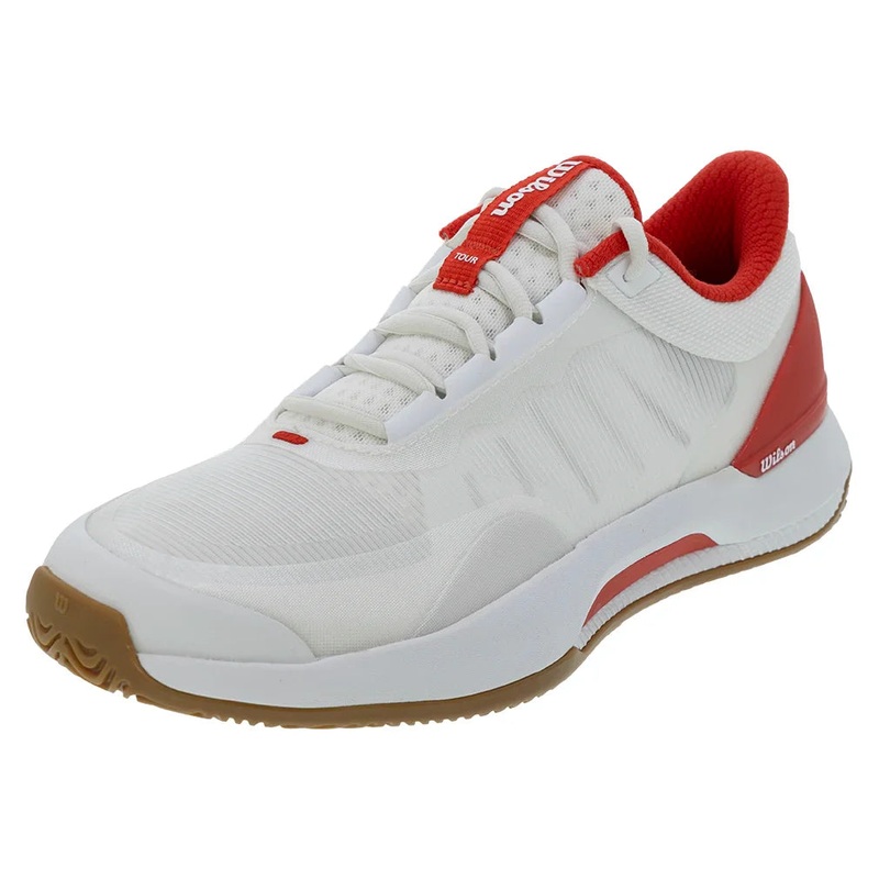 Women`s Intrigue Tour Tennis Shoes White and Infrared