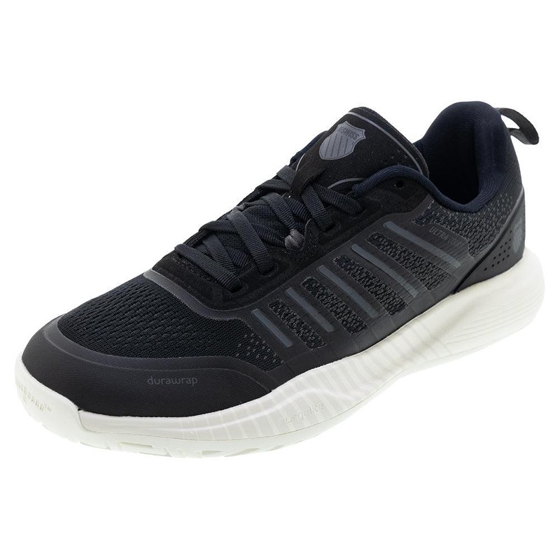 Women`s Ultra Court Pickleball Shoes Black and Snow White
