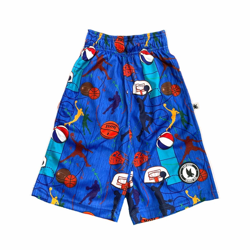 Flow Society Boys’ Multi League Basketball Short XSmall