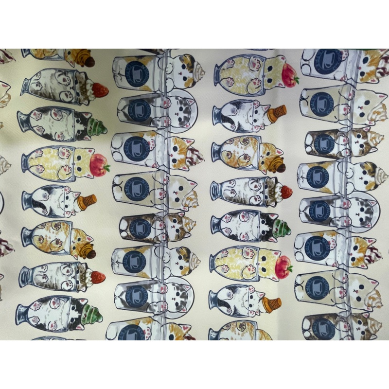Handmade Water Resistant Racket Case(Dessert Cat 341) Dessert Cat 341