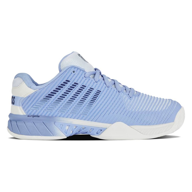 K-Swiss Hypercourt Express 2 Wide Women’s Tennis Shoe (Bright White/Open Air)