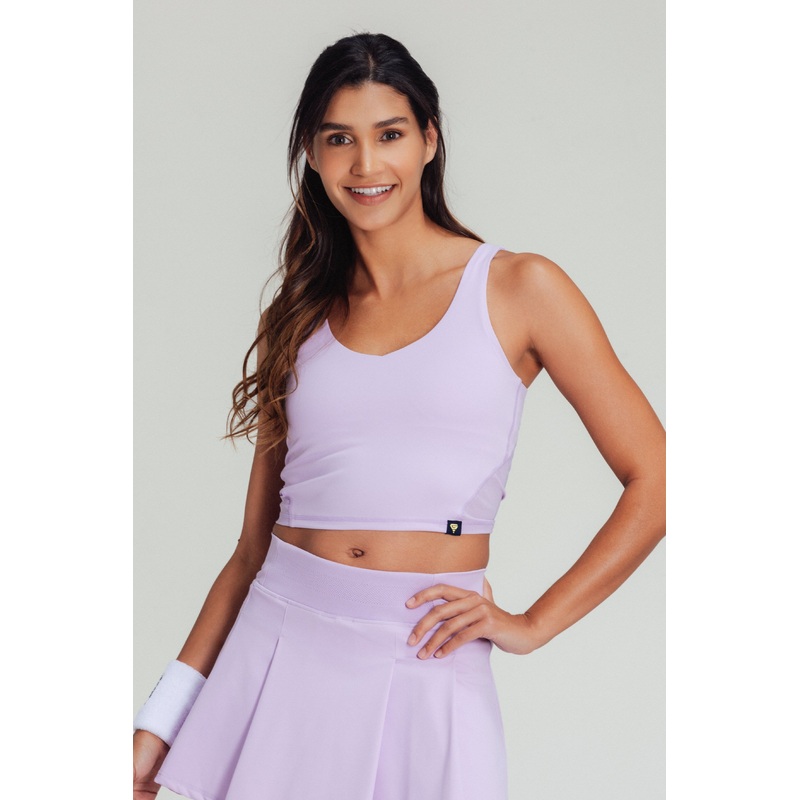 Match Point Bra Top Lilac