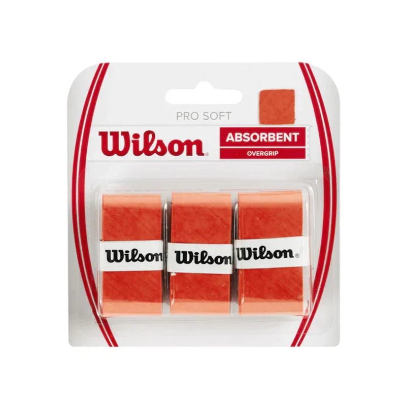 Wilson Pro Soft (WRZ4040OR) Overgrip Orange ORANGE One Size