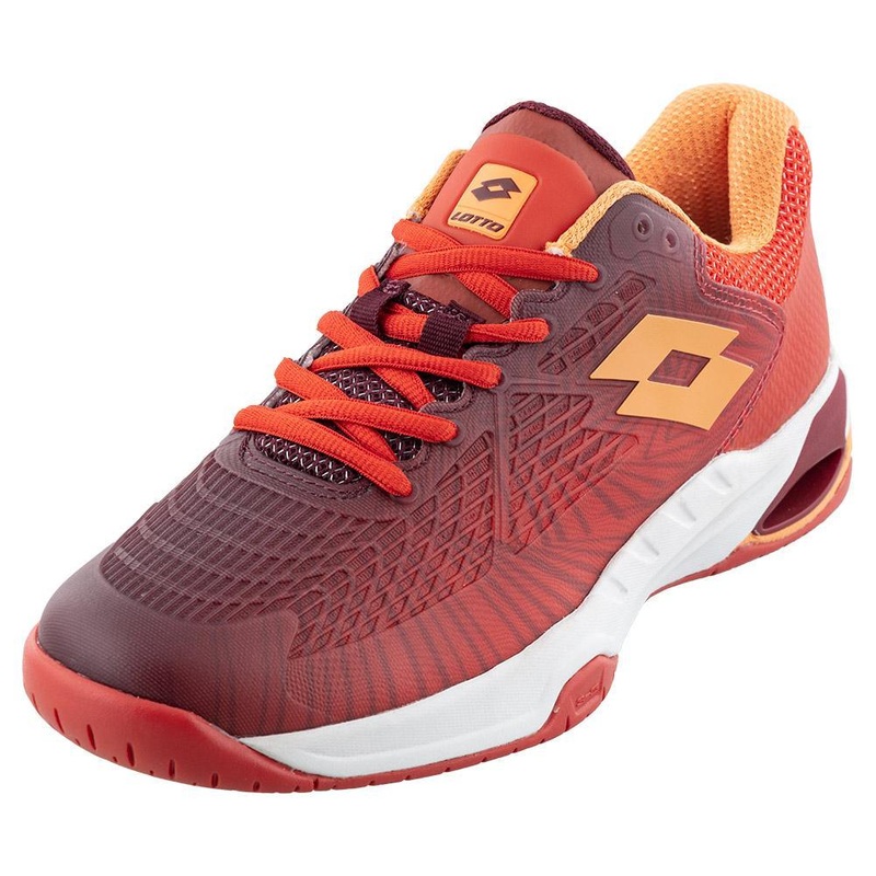 Men’s Mirage 100 Speed Tennis Shoes Grenadine Red and Tawny Red