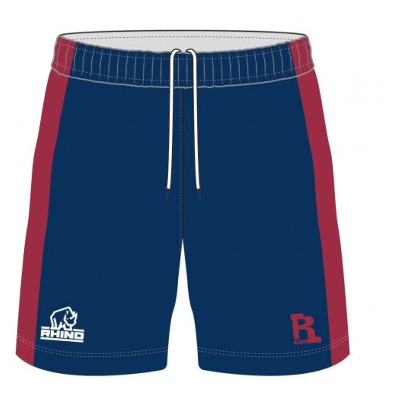 Radyr Comprehensive School Boys GCSE PE Shorts MY Navy/Maroon