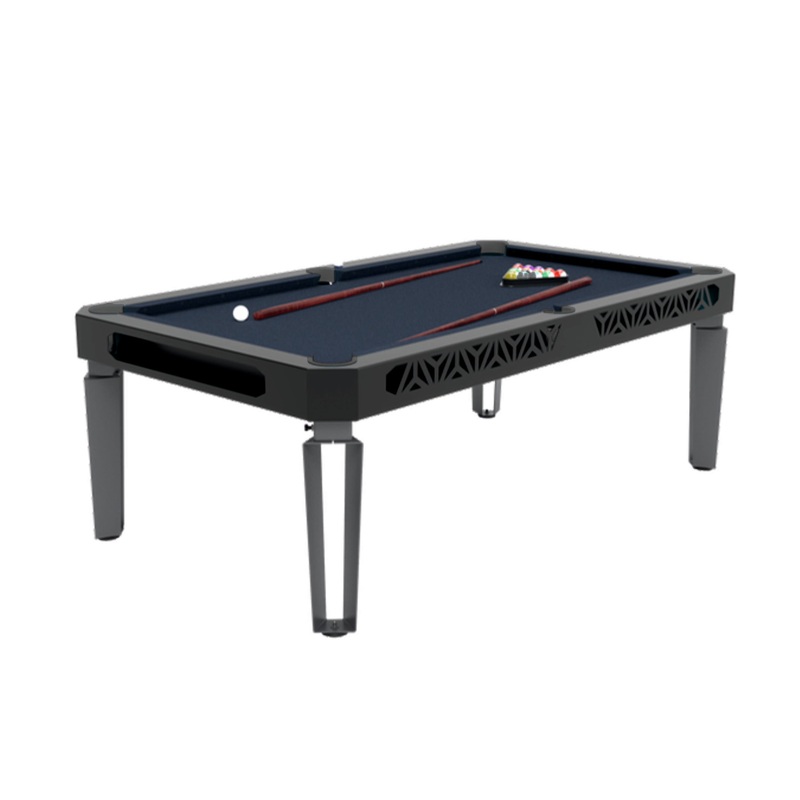STAG GLOBAL Outdoor Pool Table Model X  | 7 feet x 3 feet | Wooden Table | Kibi SPorts