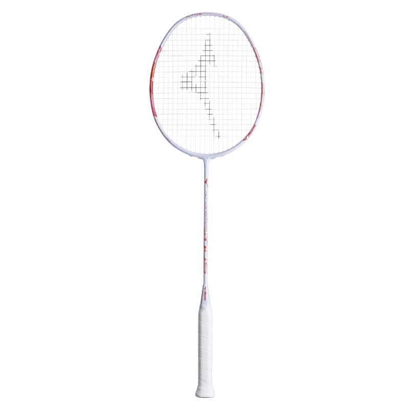 MIZUNO ALTIUS 22 SOLEAR LT (White/Pink) 5U/G6 Badminton Racquet  Unstrung & Free Grip 5U (Avg. 78g) G6