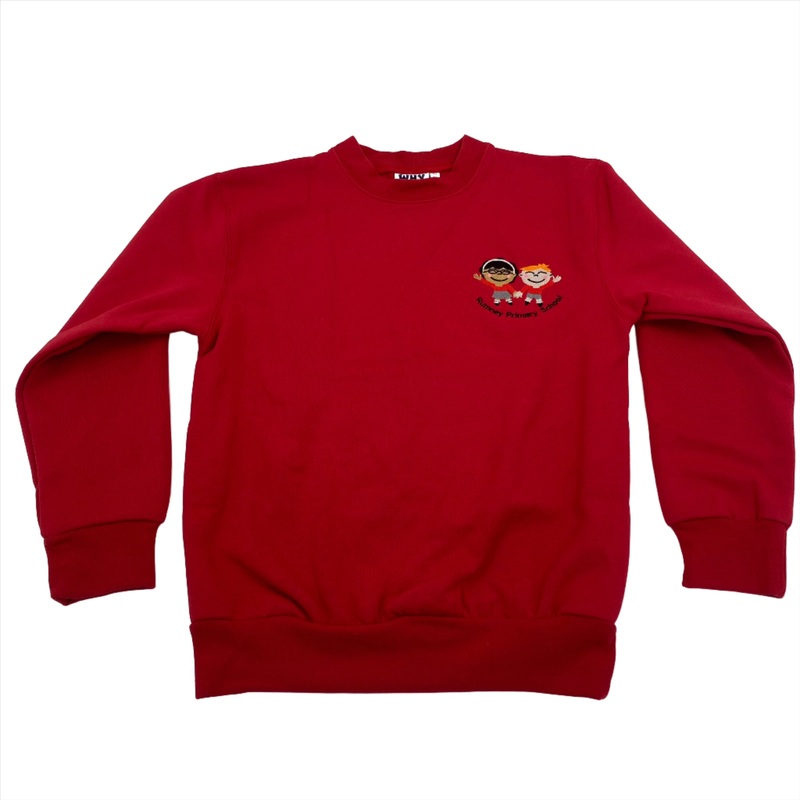 Rumney Primary School Sweatshirt 2/3 RED