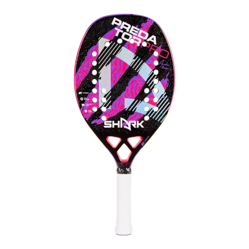 Shark PREDATOR 2023 Professional Beach Tennis Racket 22mm