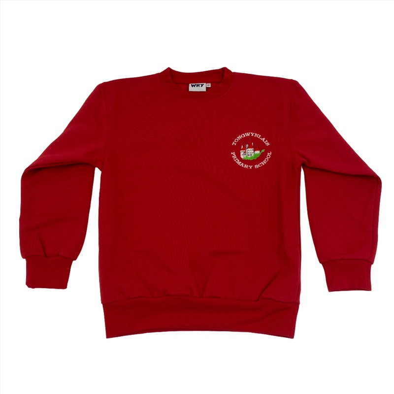 Tongwynlais Primary School Sweatshirt 2/3 RED