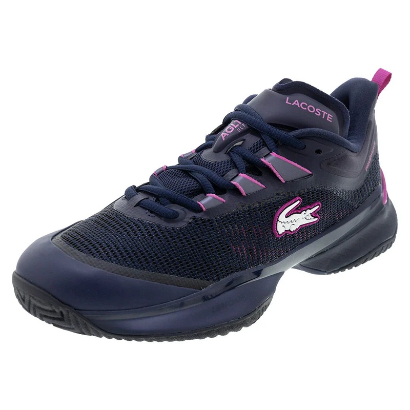 Women`s AG-LT25 Ultra Tennis Shoes Navy and Pink