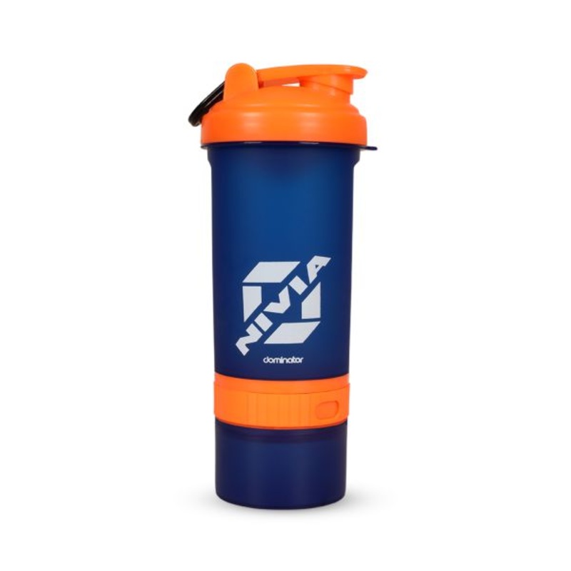 Dominator 2.0 Shaker Nivia Bottle | Kibi Sports 650ML Blue