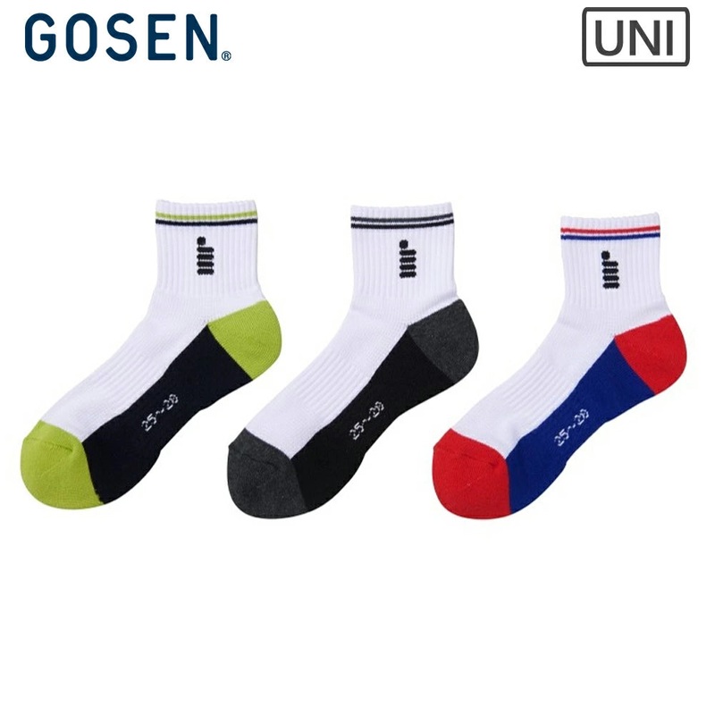 GOSEN  Men 3 Pairs SOCKS F22MH3P
