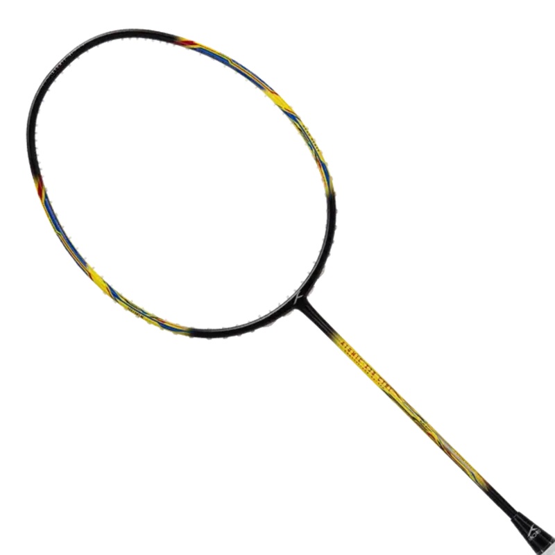 Hundred Atomic X 38 Control 4U Badminton Racket – Black/Lime Black/Lime 4U6