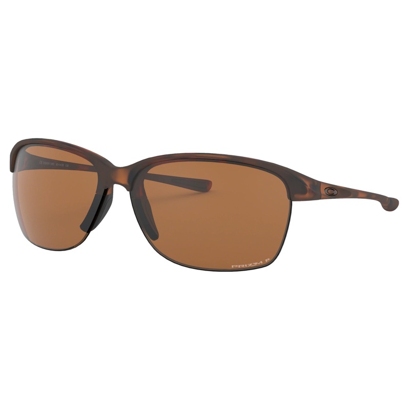 Oakley Unstoppable Matte Tortoise Prizm Tungsten Iridium Polarized Sunglasses
