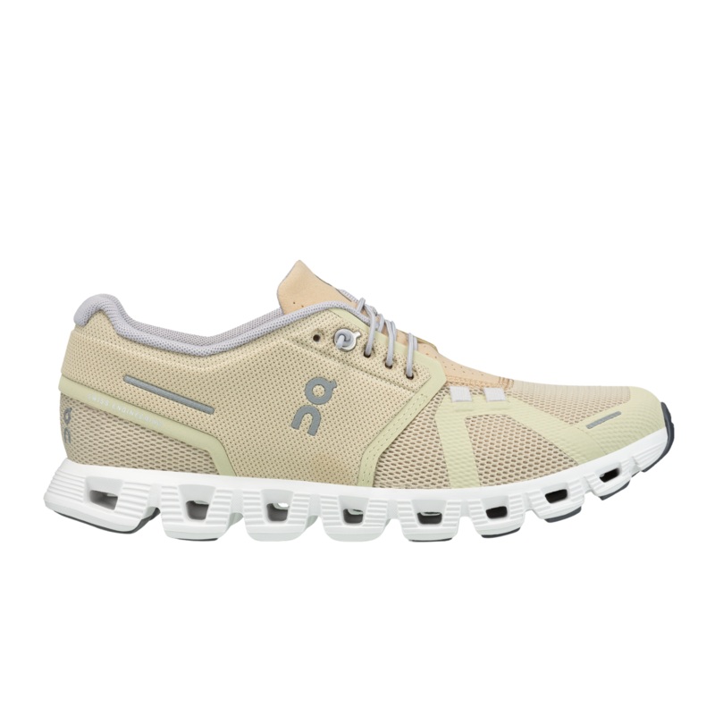 On Cloud 5 Running Shoes Women – Haze/Sand Haze/Sand UK 4