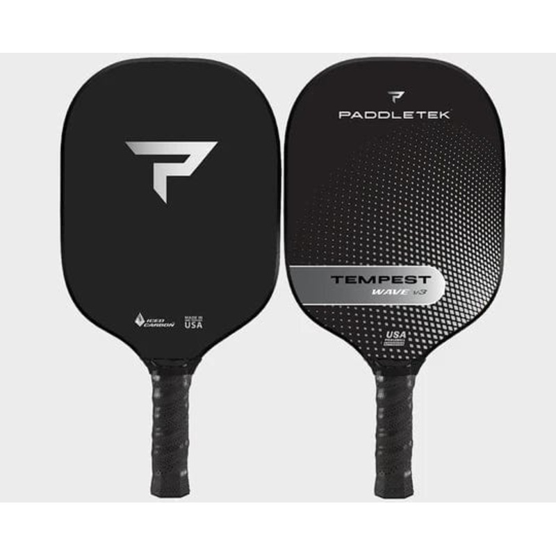 Paddletek Tempest Wave V3 Pickleball Paddle Platinum