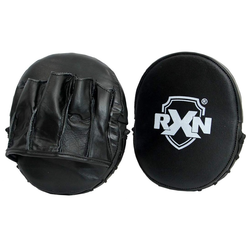 RXN Micro Focus Pad/Punching Mitts Straight for Super Speed Training – Genuine Leather Product | Kibi Sports
