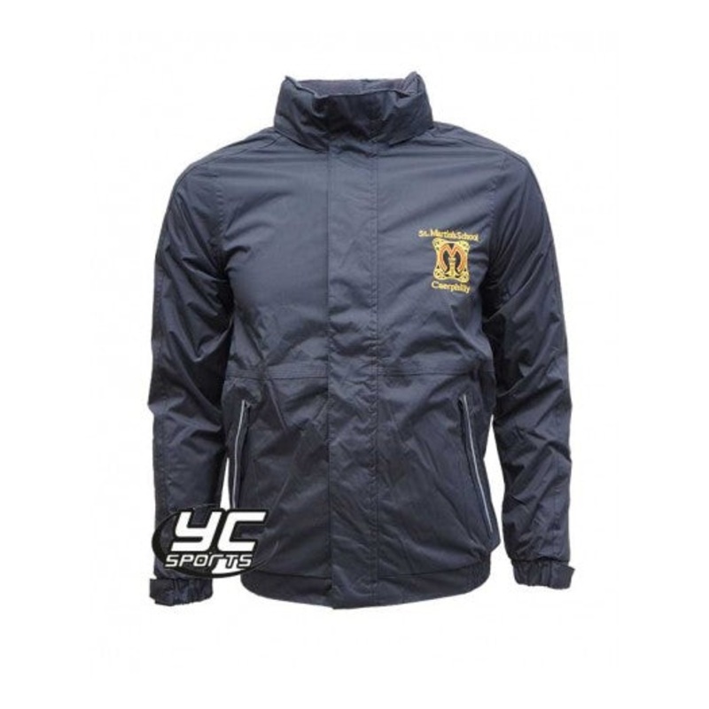 St Martins Comprehensive School Jacket (Whilst Stocks Last) 9/10 BLACK