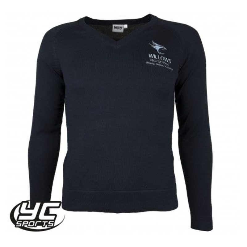 Willows High School Jumper (Regular Fit) 7/8 NAVY