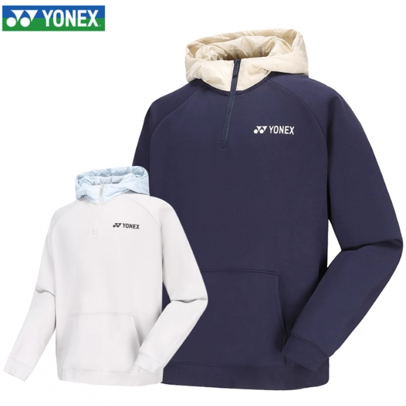YONEX Mens & Women’s Hoodie 150163/250163BCR Men(150163) Navy(019) M