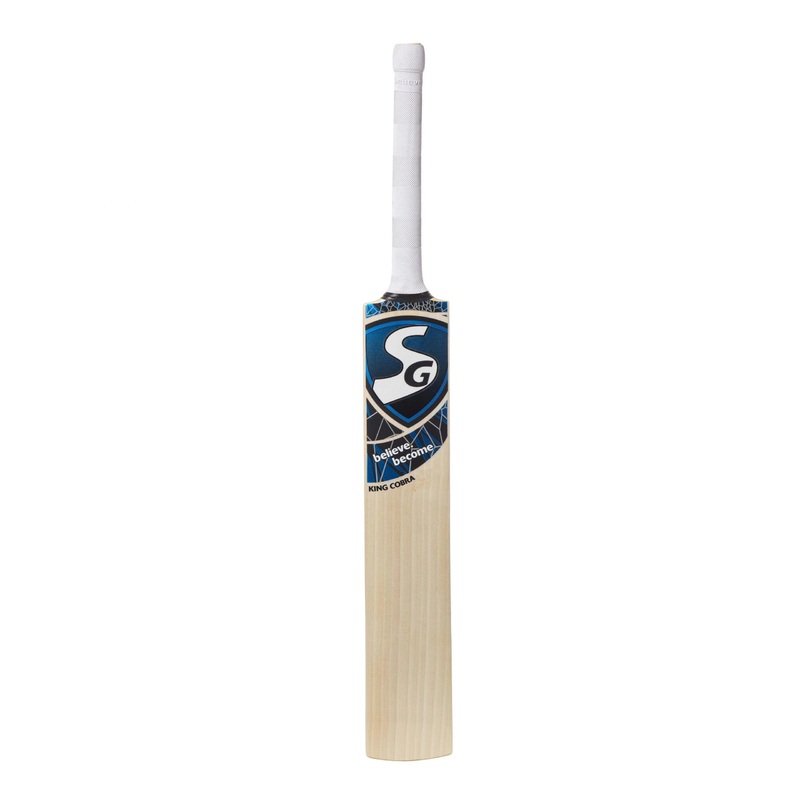SG King Cobra English Willow top grade 1 Cricket Bat (Leather Ball) 5