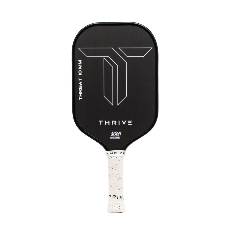 Thrive Threat 16 Paddle – – With Free Cover, Eraser, Weights and Key Chain