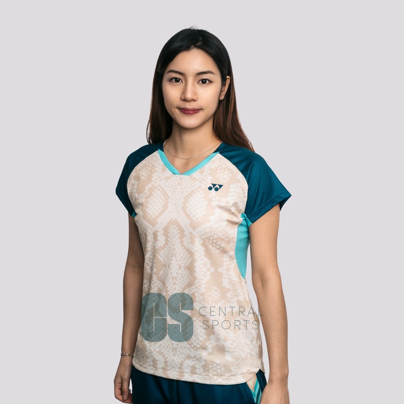 Yonex Snakeskin Game Top Womens Ivory Ivory XXL