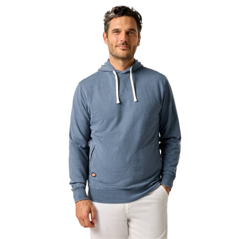 Johnnie-O Men’s Cowell Drawstring Hoodie Navy Small