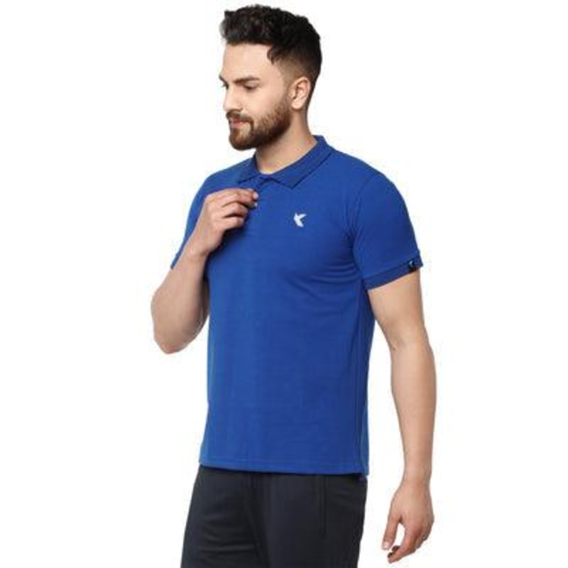 Kronos Slim Fit Cotton Polo | Men’s | Royal Blue | KIBI Sports S