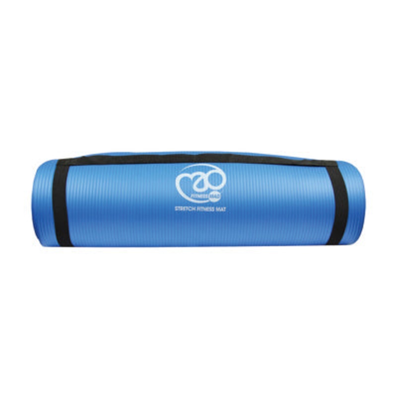 Light stretch fitness Mat 10mm O/S BLUE