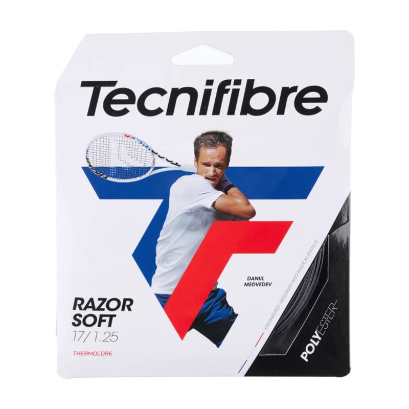 Tecnifibre Razor Soft Tennis String – Set 17g/1.25mm