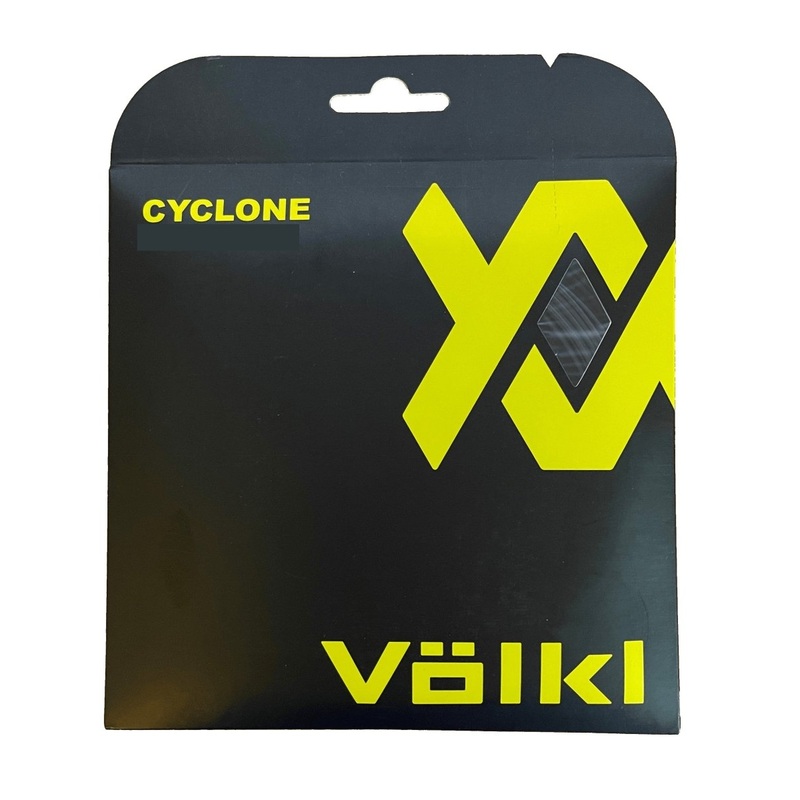 Volkl Cyclone 17g Tennis String Set – Black