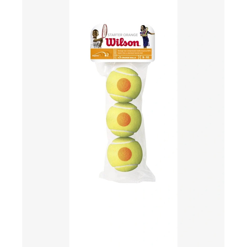 Wilson Starter (WRT137300) Orange 3Pack ORANGE 3 Pack