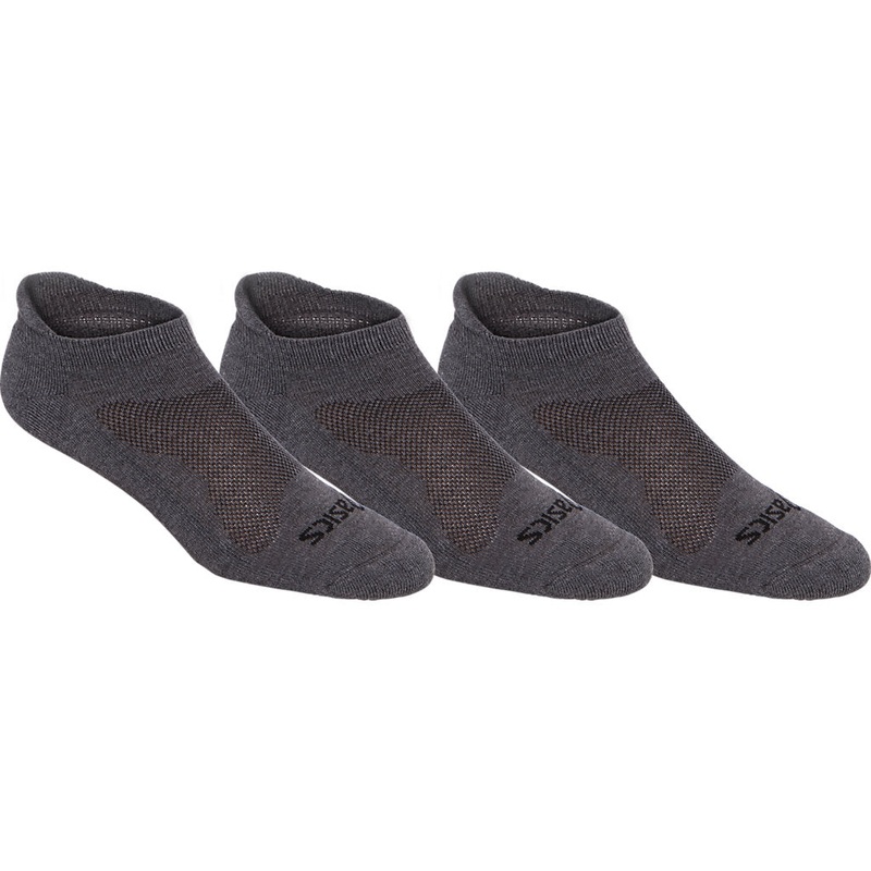 Asics Cushion Low Cut Socks 3 Pack (Grey Heather)