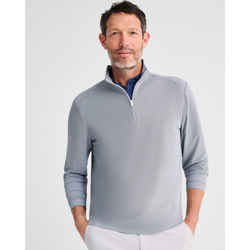 Johnnie O Men’s Slick Slim Fit 1/4 Zip Pullover Small Noreaster