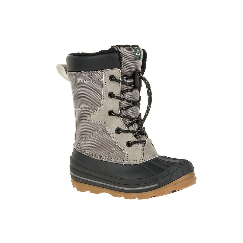 Kamik Kids Surfin Snow Boot Mid Grey-MGY 11